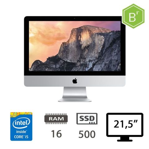 REGLOO IMAC 21,5 4K(L15)I5-5675R/16/SSD512/IPG6200/2Y - B