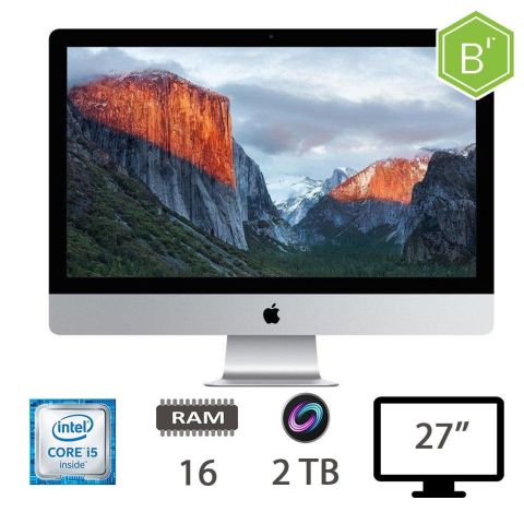 REGLOO IMAC 27 5K (L15)I5-6500/16/2FD/R9M390/2Y - B