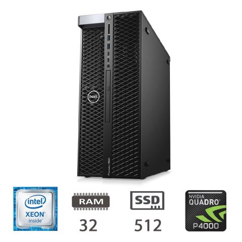 REGLOO DELL REGLOO T5820 W2102 32GB SSD512 W11P P4000 2Y