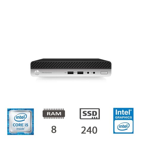 REGLOO HP PRODESK 400 G3 DM - I5-6500T/8/SSD240/W10P/2Y