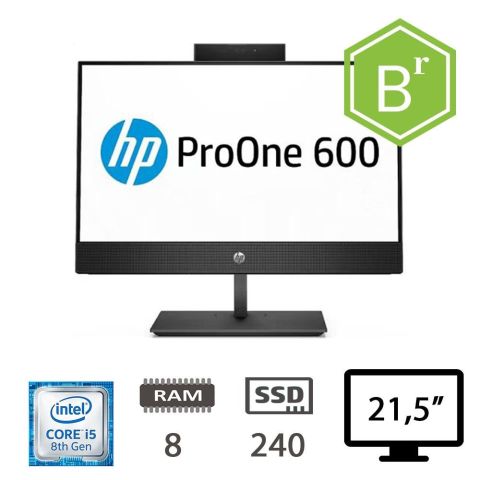 REGLOO HP 600 G4 AIO - I5-8600T/8/SSD240/21,5/W10P/2Y B