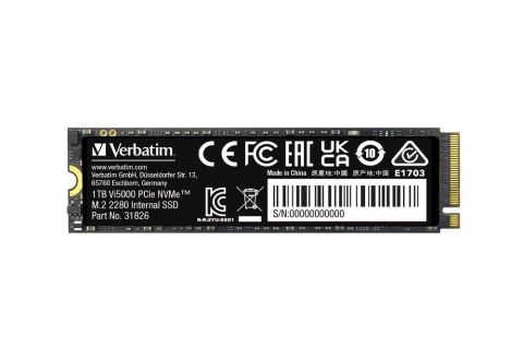 VERBATIM VERBATIM VI5000 PCIE4 NVME M.2 SSD 1TB