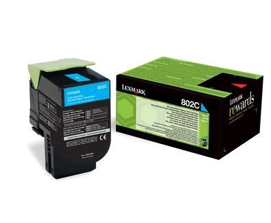 LEXMARK TONER LEXMARK CIANO PER CX310 CX410 CX510 DA 1K