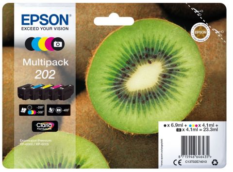 EPSON CARTUCCIA 202 SERIE KIWI MULTIPACK