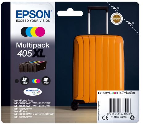 EPSON CARTUCCIA 405XL SERIE VALIGIA MULTIPACK