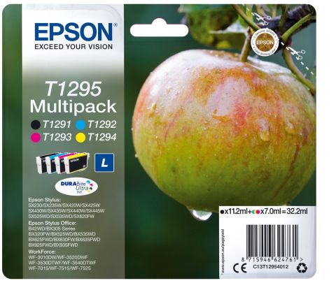 EPSON CARTUCCIA T1295 SERIE MELA MULTIPACK