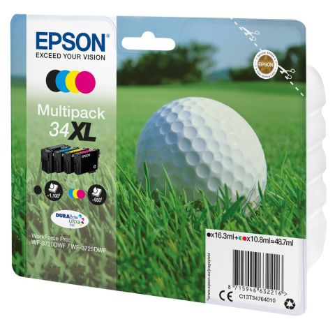 EPSON CARTUCCIA 34XL SERIE GOLF MULTIPACK