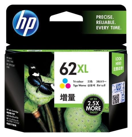 HP INC. HP 62XL TRI-COLOR INK CARTRIDGE