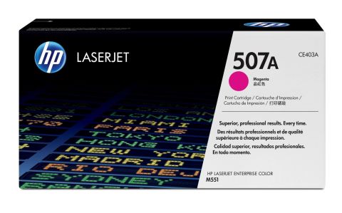 HP INC. HP 507A MAGENTA LASERJET TONER CARTRIDGE
