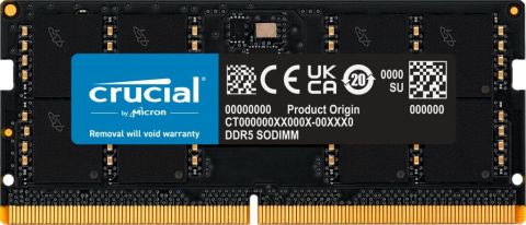 CRUCIAL CRUCIAL 32GB DDR5-4800 SODIMM CL40 (16GBIT)