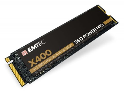 EMTEC EMTEC X400 SSD M2 NVME PCLE GEN 4X4 500GB 3D NAND