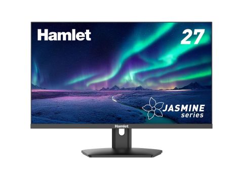 HAMLET Monitor 27 FHD IPS 100Hz Audio+HDMI+VGA