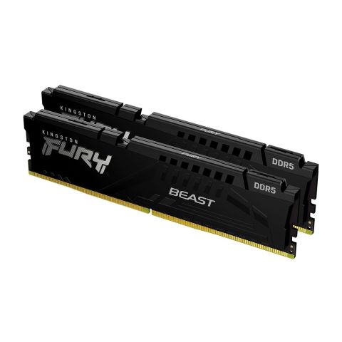 KINGSTON 64GB 6000MT/S DDR5 DIMM (2X32GB) FURY BEAST BLACK