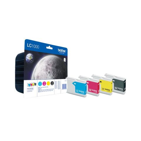 BROTHER KIT 4 CARTUCCE COLORE BLISTER