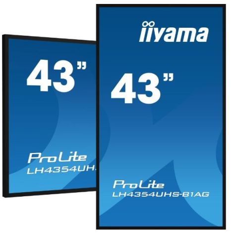 IIYAMA 43 3840x2160, UHD IPS panel