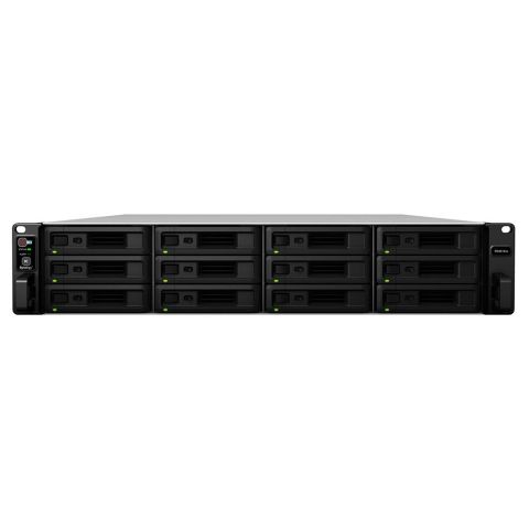SYNOLOGY INC. RS 12-BAY 2U XS XEON D-1521 QC 2.4 GHZ 8GB