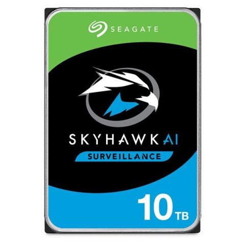 SEAGATE 10TB SEAGATE HDD SURVEILLANCE SKYHAWK AI SATA 3,5