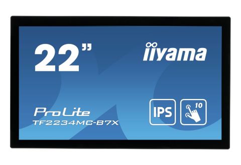 IIYAMA 21,5 PCAP 10P TOUCH BLACK (NO BORDER)