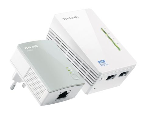 TP-LINK STARTER KIT POWERLINE AV600 WIRELESS N 300MBPS