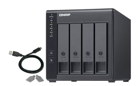 QNAP QNAP DAS 4 BAIE 3.5 SATA, 1 X USB 3.0 TYPE-C