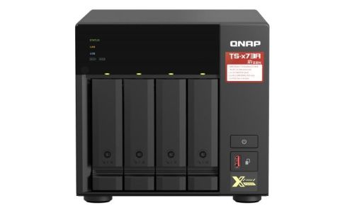 QNAP QNAP NAS 4 BAIE AMD V1500B QC 2.2GHZ 8GB DDR4