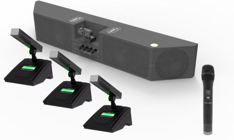 EMPIRE SOUNDBAR CON TELECAMERA E 4 RADIOMIC.INCLUSI
