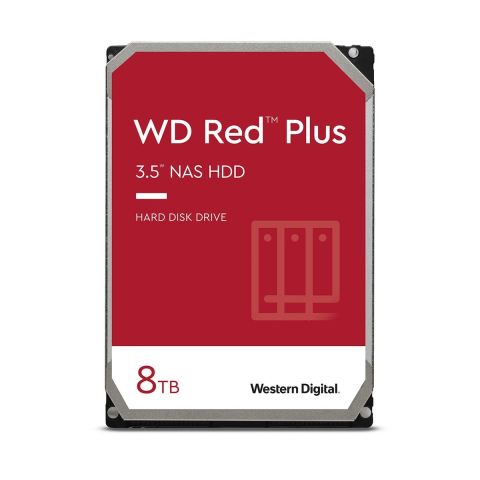 WESTERN DIGITAL WD RED PLUS 8TB 3.5 SATA 5640RPM