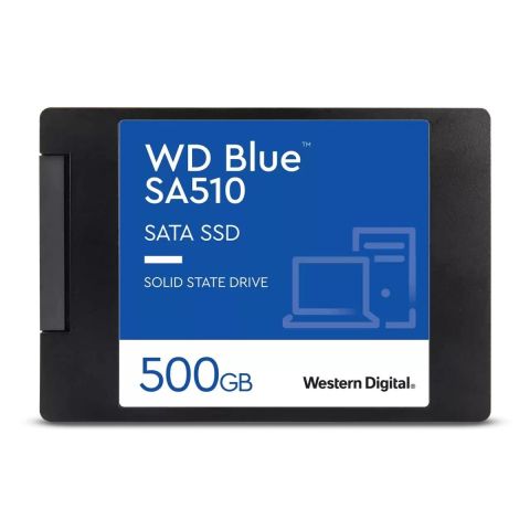 WESTERN DIGITAL WD BLUE 500GB SSD SA510 2.5 SATA3 3DNAND