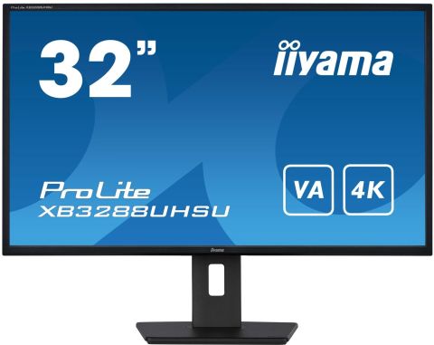 IIYAMA 32 VA 3840X2160 DP 2XHDMI USB3.0X2 MULTIMEDIALE