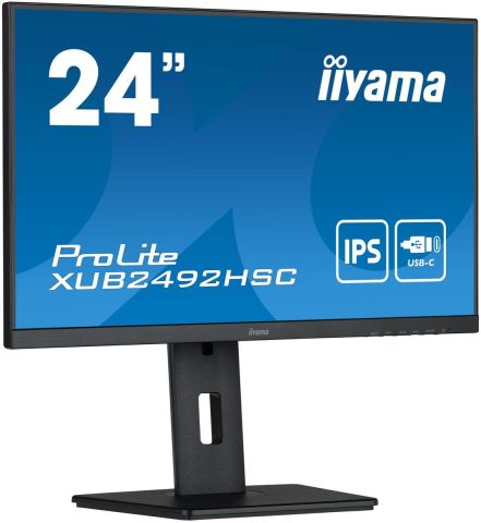IIYAMA 24 ETE IPS-panel, 1920x1080 USB-C (65W PD)
